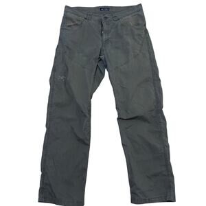 Arc'teryx Cronin Pants 34x32 Dark Grey Cotton Nylon Hiking Outdoor Climbing